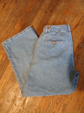 Men's Relaxed Light Blue Denim Jeans By Fatface